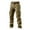 Yellow, variant on Qulqfy Stretch Pants for Men Cargo Big and Tall Baggy Green Pants Hiking Straight Leg Outdoor Pants Pants for Men 29
