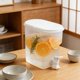 thumbnail image 5 of Cubo de agua fría para refrigerador con grifo – Dispensador de agua de plástico aislado para refrigerador, café frío, té helado y agua con limón – Jarra a prueba de fugas para cocina, exteriore, 5 of 6