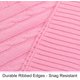 thumbnail image 4 of Manta Tejida 100% Algodón con Tejido de Punto Súper Suave, Cálido, Multicolor (51 x 67 Pulgadas, Caqui), 4 of 9