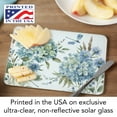 thumbnail image 5 of CounterArt Bohemian Blue 3mm Tempered Glass Cutting Board 10" by 8", 5 of 8