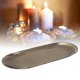 thumbnail image 4 of Bandeja de almacenamiento grande de acero inoxidable 430, organizador de bandeja de herramientas para velas de aromaterapia, color bronce, 4 of 8
