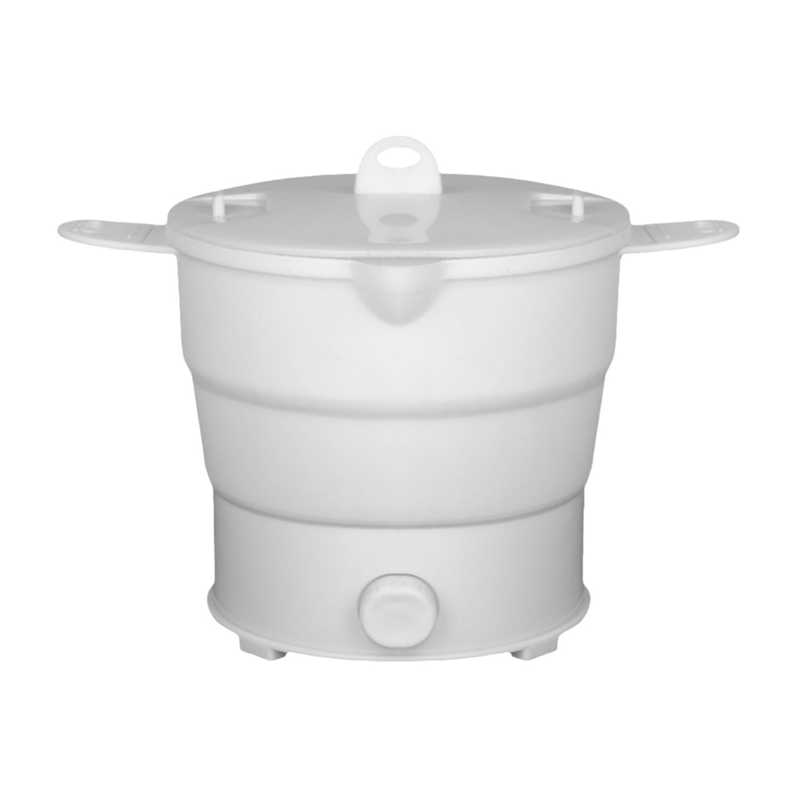 TISHITA Electric Kettle Water Boiling Pot Multifunctional Travel Hot Pot Mini Heating Pot for Kitchen Dorm Cooking Rice Camping Hotel