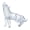 AB lottery, variant on Artistic Crystals Glass Wolf Figurine Beautifully Howlings Wolf Statue for Home Decoration