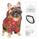 thumbnail image 3 of Fotbe Vector Mexican Otomi Style Bright Sudadera con Estampado para Perros Pequeños – Suéter con Capucha para Mascotas, Tela Suave de Forro Polar con Bolsillo-Medium, 3 of 7