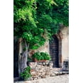 thumbnail image 2 of Eggers, Julie 17x24 White Modern Wood Framed Museum Art Print Titled - Italy-Tuscany Courtyard of an agriturismo near the hill town of Montalcino, 2 of 4