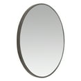 thumbnail image 4 of Bali Modern Round Wall Mirror - 32" Gray, 4 of 5