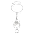 thumbnail image 1 of Scorpion Finger Ring Hand Chain Rave Bracelet Scorpion Ring Bracelet Hand Chain, 1 of 9