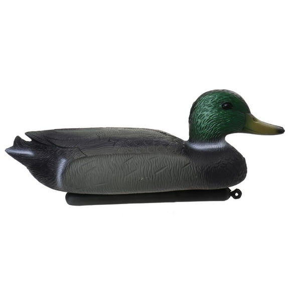 yotijay Lifelike Mallard Male Duck Decoy Drake with Green Head, Outdoor Fishing Hunting E