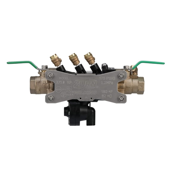 Zurn Wilkins 1-375XL 1-Inch Lead Free Reduced Pressure Backflow Preventer