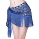 thumbnail image 2 of Danza Del Vientre Bufanda de Cadera Cinturón Borla Vestido Elegante Cinturón - Azul Real Sunnimix Bufanda de danza del vientre para mujer, 2 of 8