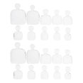 thumbnail image 1 of 500 Pcs Nail Embellishments French False Toenail Tip ABS Toenails Artificial Toenail Plastic False Toenail Full Cover Toenails, 1 of 3