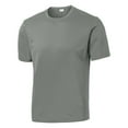 thumbnail image 5 of Yellow Rooster Men's PosiCharge Competitor Polyester Tee Shirt Grey Concrete XL, 5 of 8