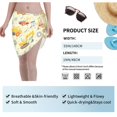 thumbnail image 7 of Kll Heavy Equipment Print Women'S Sarong Coverups Short Bathing Suit Wrap Skirt Beach Wrap Swimsuit Cover Ups, 7 of 7