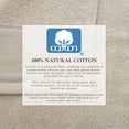 thumbnail image 5 of Ultra-Soft Cotton and Modern Linen-Like Border 6 Piece Towel Set, 2 Bath, 2 Hand, 2 Wash, 5 of 6