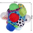 thumbnail image 2 of Baby Child Rattle Developing Bumpy Ball Rattle Toy Baby Hand Catch Sense Sensory Three-dimensional Baby Cognitive Baby Rattle Toy, 2 of 4