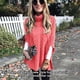 thumbnail image 2 of Suéter de punto para mujer, chal trenzado de Color sólido, chal de otoño, fiesta, viaje, oficina, negocios, jersey, ropa para niñas Prendas para la parte del cuerpo Púrpura claro METRO Jumpingount AP013735-09, 2 of 6