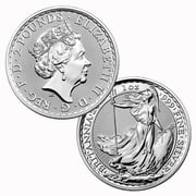 Royal Mint Great Britain 2019  2 Silver Britannia 1oz .999 Coin Brilliant Uncirculated