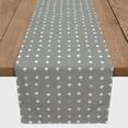 thumbnail image 3 of Creative Products Gray Distressed Plus Sign 16x72 Poly Twill Table Runner, 3 of 3