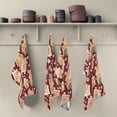 thumbnail image 5 of GZHJMY Gingerbread House Kitchen Dish Towel 4 Pack, Soft Absorbent Dishcloths Reusable Hand Towel Washable Tea Towels for Home Kitchen Bar Table Decor, 28 x 18 Inch Washcloths Decorative Towels, 5 of 7