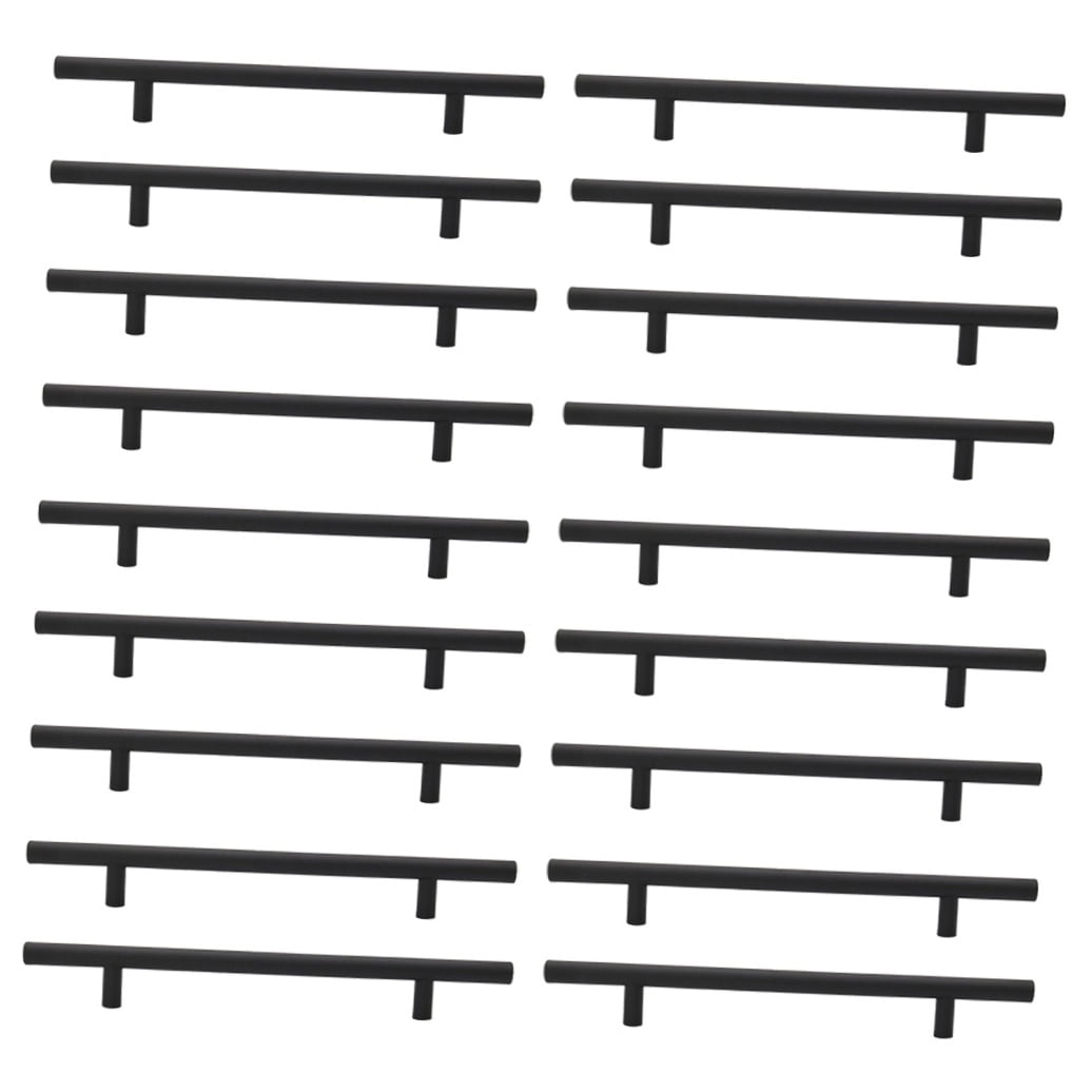 Pretyzoom 25Set Bar Pull Cabinet Handles Stainless Steel for Kitchen Furniture