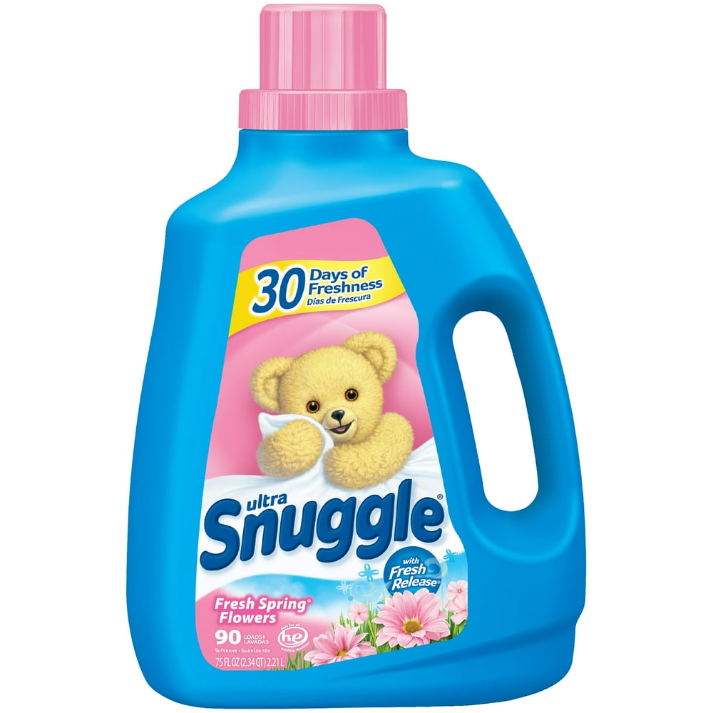 Snuggle Liquid Fabric Softener, Fresh Spring Flowers, 75 Ounce, 90