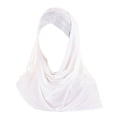 thumbnail image 2 of MSJUHEG Head Scarves for Chemo,Turbans,Hair Scarf,Chemo Headwear,Head Wraps,Cancer Head Hat Cap Hair Cover Wrap Turban Headwear Turban Cap for Scarf Hat White One Size, 2 of 4