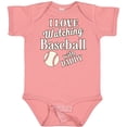 thumbnail image 3 of Inktastic Daddy Baseball Grandson Boys or Girls Baby Bodysuit, 3 of 5