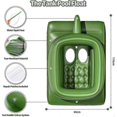 thumbnail image 5 of Pool Inflatable Tank With Water Gun, Inflatable Tank Pool Type Water Spray Ring, Inflatable Toy With Hand Pump, Summer Water Park Floating Pool For Ki, 5 of 5