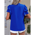 thumbnail image 6 of Womens Summer Tops Blue S, 6 of 7