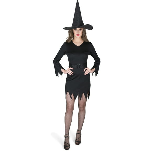 Black Witch Dress Women's Costume Medium 10-12