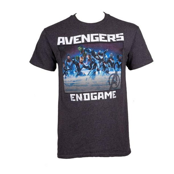 The Avengers Avengers Endgame m Avengers Endgame Heroes Lineup Mens T Shirt Medium Walmart Com Walmart Com