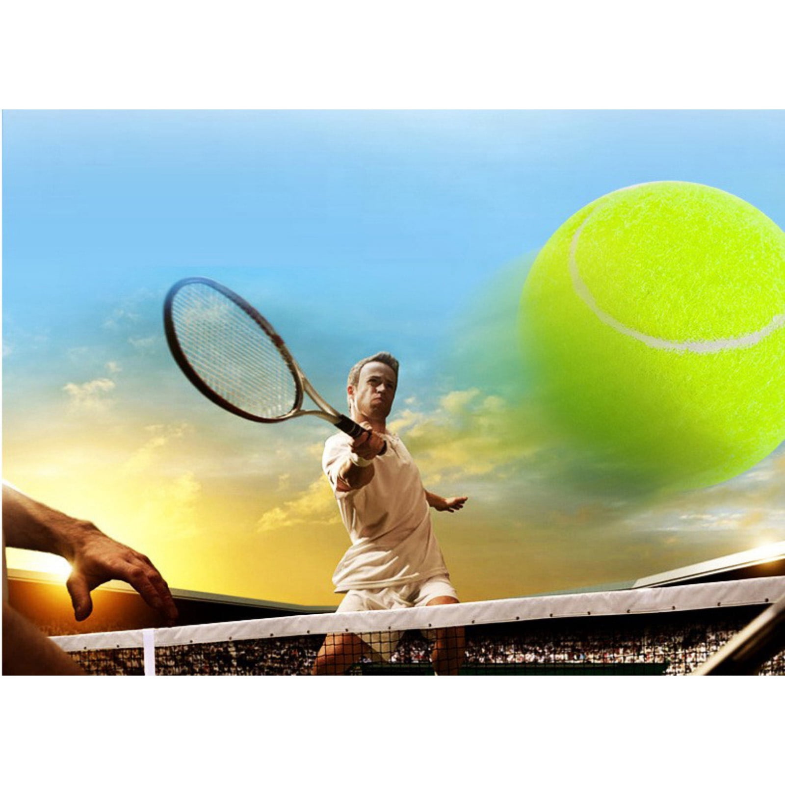 50 Pack Quality Pressurized Tennis Balls Bulk, High Altitude Bounce 1.35m and More Durable