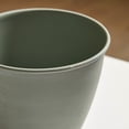 thumbnail image 5 of Bloem Arbor 6" Indoor Metal Cachepot - Decorative Planter with Powder-Coated Finish, Removable Drain Plug, Basil, 5 of 8