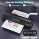 thumbnail image 2 of Laminadora Qfun de 13" con 4 rodillos térmica para fundas de 3 a 10 mil, 2 of 7