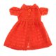 thumbnail image 2 of Moderna de Mangas Cortas con Collar Estilo de Peter Pan Decoraciones de Modelo Muchacha para 1:4 Muñeca naranja Sunnimix BJD Doll Skirt, 2 of 8