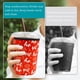 thumbnail image 3 of Funda Reutilizable para Café Frío de Neopreno para Vasos Grandes, Aislante Compatible con Starbucks, Dunkin y McDonald’s - 3mm de Grosor (Tamaño Grande 900-950 ml, Estilo Gorro Navideño), 3 of 7