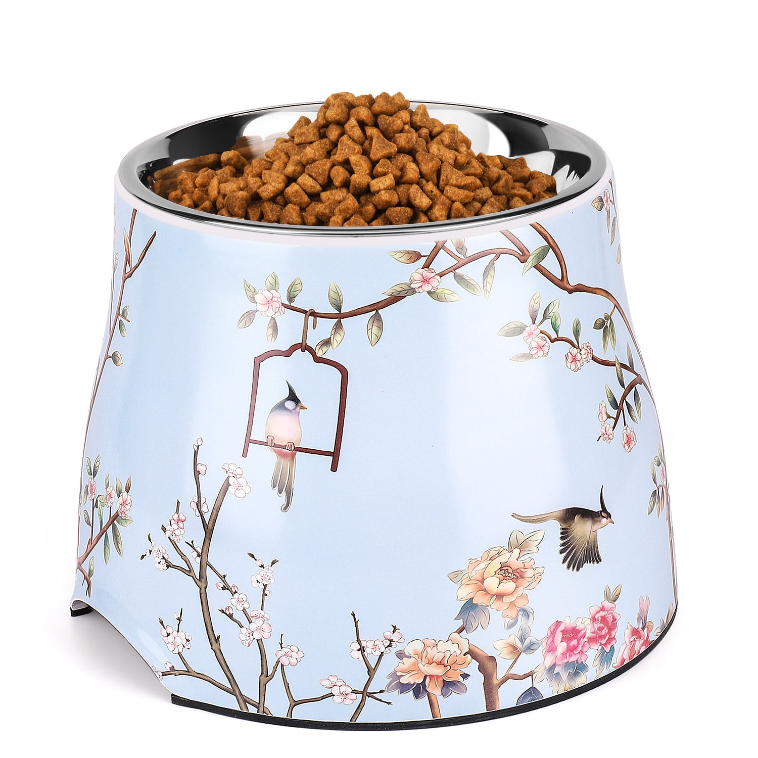 raised stainless steel dog bowls