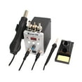 thumbnail image 5 of Digital Soldering Station Electric Welding Tool, Hot Air Rework Durable Professional Fast Heating 60W Soldering Iron Station for Maintenance Argent, 5 of 8