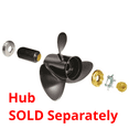 thumbnail image 2 of Solas 9411-133-17 Rubex Aluminum 3-Blade Boat Propeller - RH, 13.25 In. Diameter x 17 In. Pitch, 2 of 3