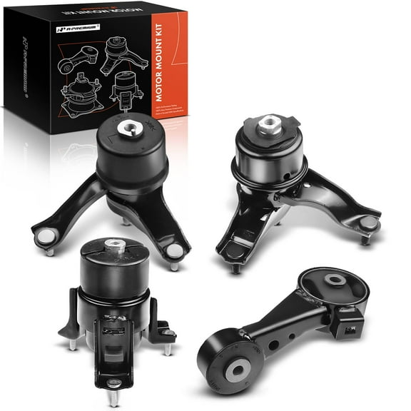 A-Premium Engine Motor and Transmission Mount Compatible with Toyota Camry LE SE XLE 2002-2006 Sedan V6 3.0L Automatic Transmission 4-PC Set