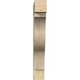 thumbnail image 2 of Ekena Millwork 6"W x 30"D x 42"H Funston Block Rough Sawn Bracket, Douglas Fir, 2 of 4