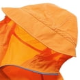 thumbnail image 6 of Sun Protection Jacket Ultra Light Thin Breathable Waterproof Packable Outdoor Cycling Jacket Hoodie with Zipper Pocket Skin Clothing for Men & Women Size 3XL Orange, 6 of 9