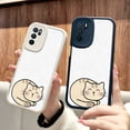 thumbnail image 1 of Elegante y divertida: funda para teléfono plateada mate de doble capa con un divertido diseño gráfico para iPhone 15 Pro Max 14 13 12 Pro 11, 1 of 4