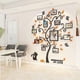 thumbnail image 2 of 3d Tree Wall Stickers - Family Tree Wall Decor Black Trunk Family Tree Picture Frame Diy Photo Frame Wall Decals Family Tree (orange, X-large), 2 of 4