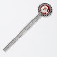 thumbnail image 2 of Santa Claus Elegant Silver Lace-Edged Bookmark - Gift for Book Readers and Lovers, 2 of 5