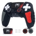 thumbnail image 1 of Cover Case For PlayStation 5 Controller, Anti-Slip Silicone Cover Skin Compatible With PS5 Dual Sense Controller With Thumb Grip Caps, Joystick Protectors And Cover Wrap Sticker, 1 of 9