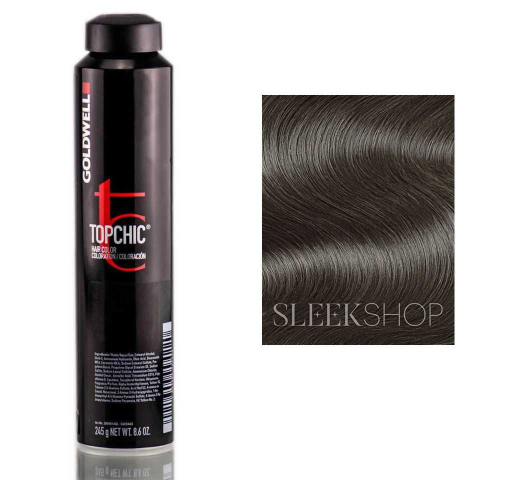 Goldwell Topchic Haarfarbe 5BM - 250 Ml Mit Brillanter Farbe Und Sicherer Grauabdeckung