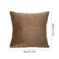 thumbnail image 3 of EGYMEN Linen Pillow, Decorative Cushion for Sofa, Modern Lumbar Support Pillow, Stylish Throw Pillow for Living Room and Office(Coffee), 3 of 6