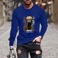 thumbnail image 2 of PuLe Men's Hoodie Men's Fashion Long Sleeve Oktoberfest T Shirt Casual Beer Pub Prints Sports Tops Mens A Shirt Men Shirt, 2 of 5