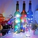 thumbnail image 4 of 6 luces LED para botella de 2 m, 20 luces LED para botella, luz LED para tapa de botella, impermeable, flexible, alambre plateado, decoración para fiestas, bodas (colorido, botella no incluida), 4 of 5